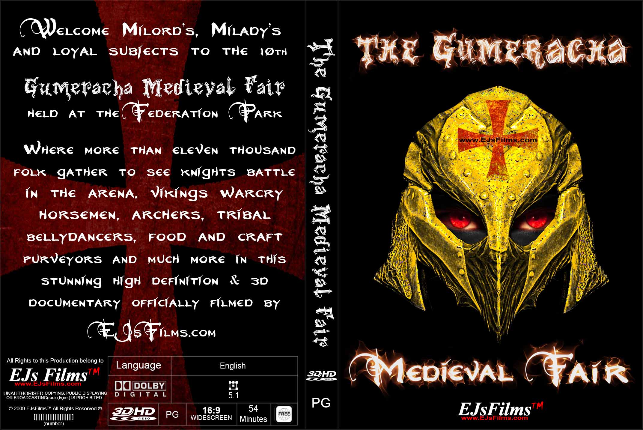  The Gumeracha Medieval Fair (3D) | PG | Documentary | 2016 | by EJsFilms.com -  